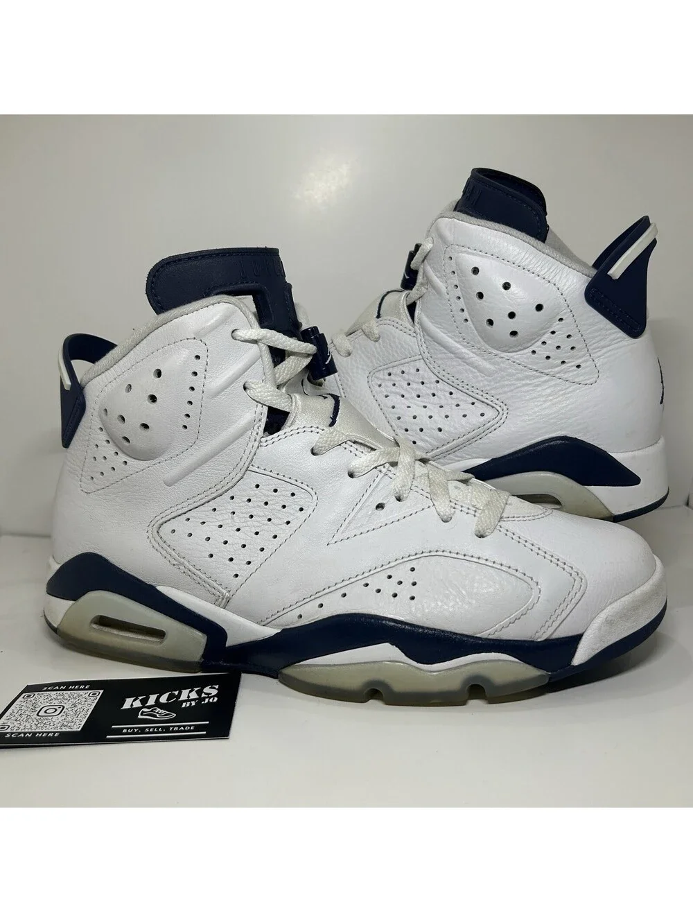 Air Jordan 6 Retro Midnight Navy - Size 8.5 - (CT8529-141)